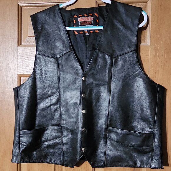 Interstate Leather Men's Vest Size XL - Picture 1 of 7